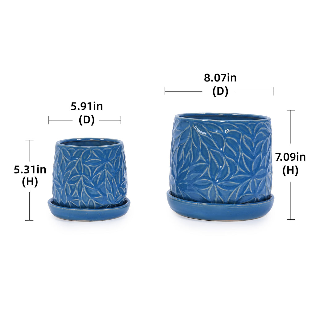 Tovi Handmade Ceramic Planter, Set of 2