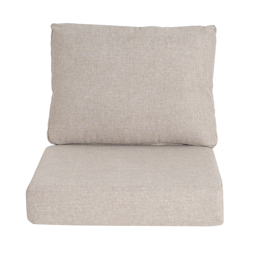Noah Outdoor Club Chair Cushion Set, Seat Cushion and Back Cushion