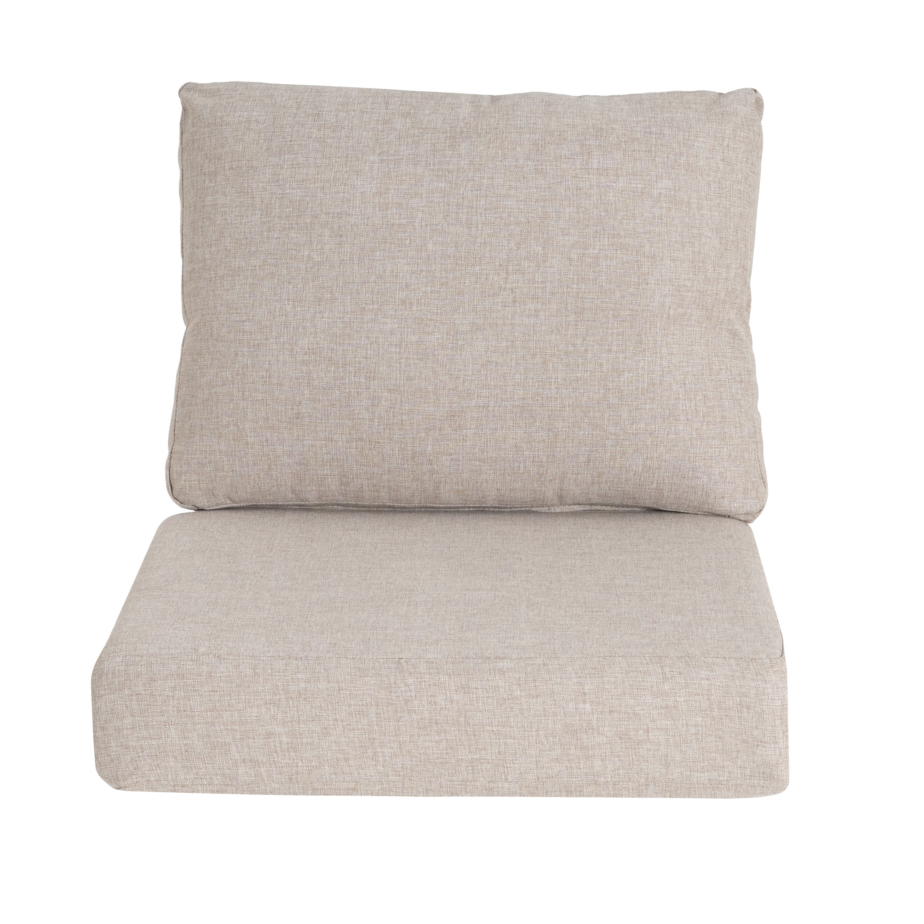 Noah Outdoor Club Chair Cushion Set, Seat Cushion and Back Cushion