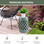 Outsunny Ceramic Garden Stool