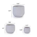 Bex Handmade Ceramic Planter, Set of 3