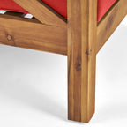 Brava Outdoor Club Chair with Water-Resistant Cushions