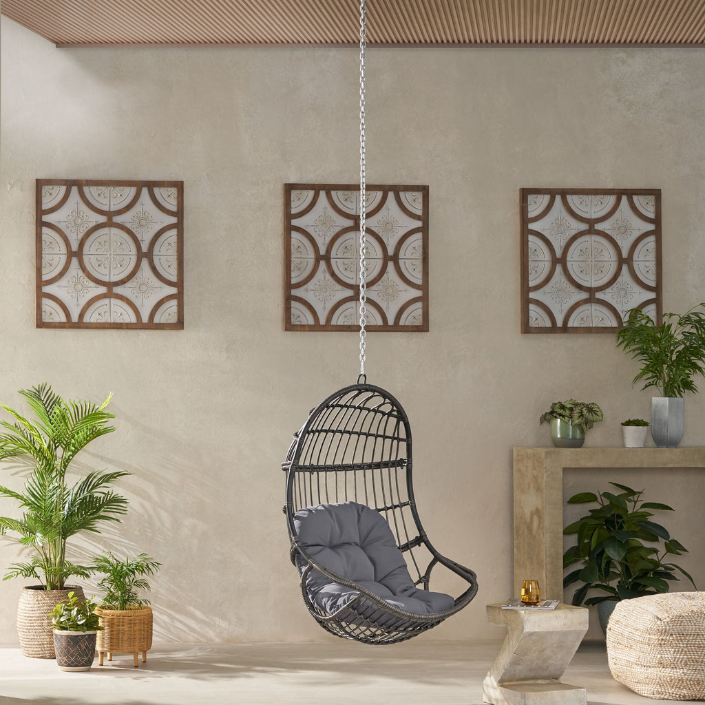 Richards Outdoor/Indoor Wicker Hanging Swing Chair