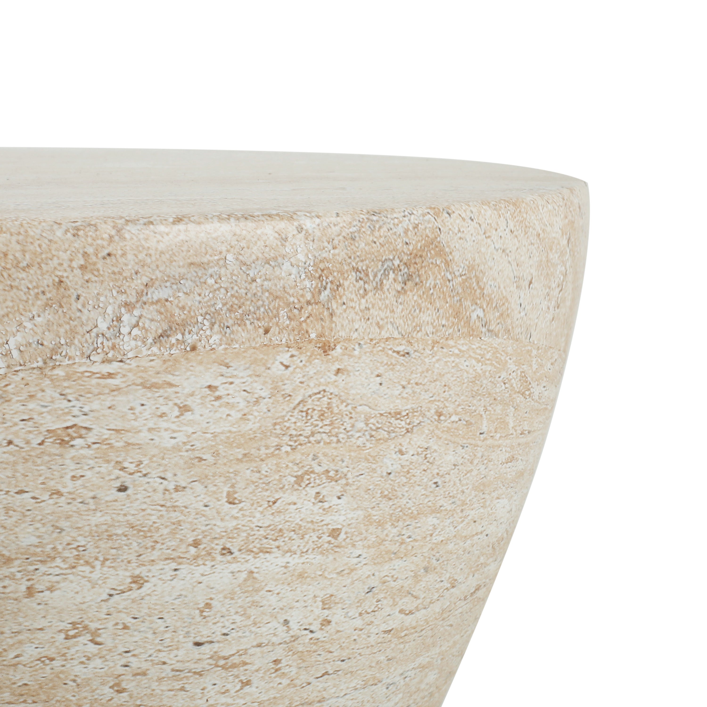Hourglass Outdoor Lightweight Side Table