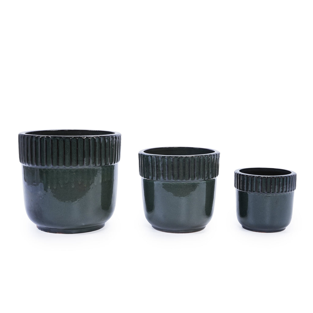 Axton Handmade Ceramic Planter, Set of 3