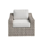 Laguna Sol Sloped Arm All-Weather Wicker Patio Chair with Cushions