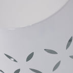 Lilac Outdoor Metal Cutout Accent Table