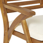 Hermosa 7-Piece Wood Outdoor Dining Set