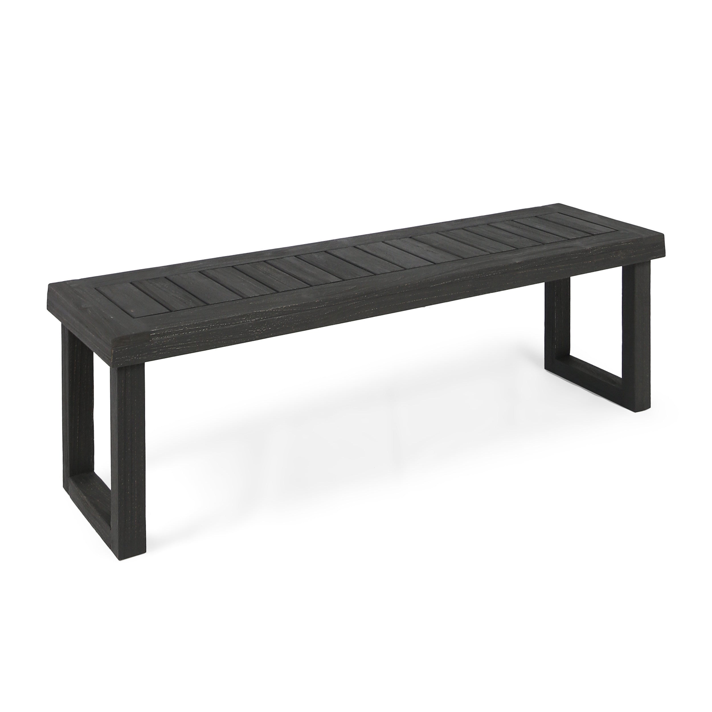 6-Seat Acacia Wood Outdoor Dining Set