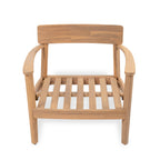 Mallorca Acacia Wood Club Chair With Seat Cushion