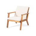 Brixton Outdoor Club Chair with Cushion, Set of 2