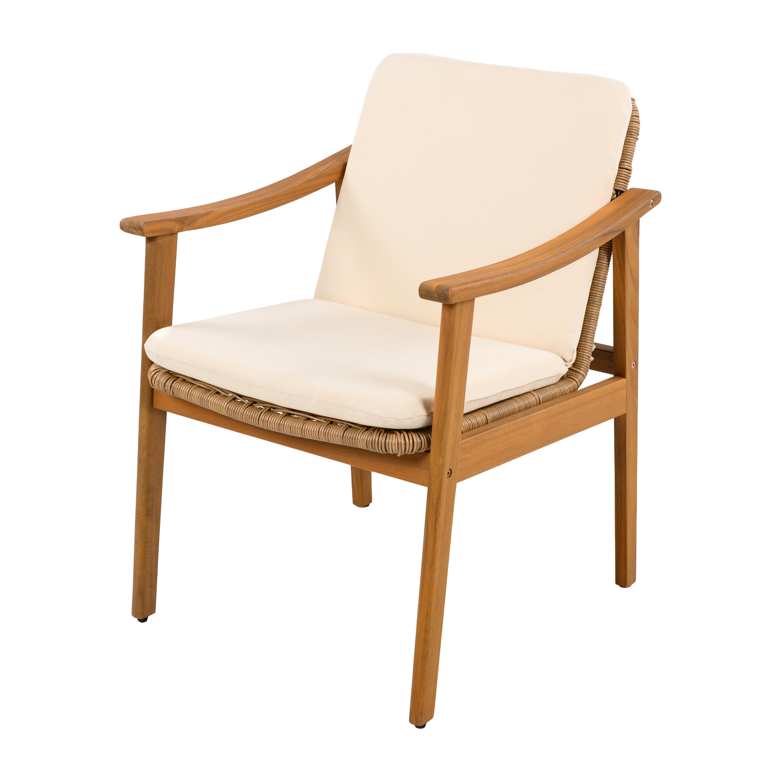 Avenue Acacia Wood Outdoor Dining Chairs, Set of 2