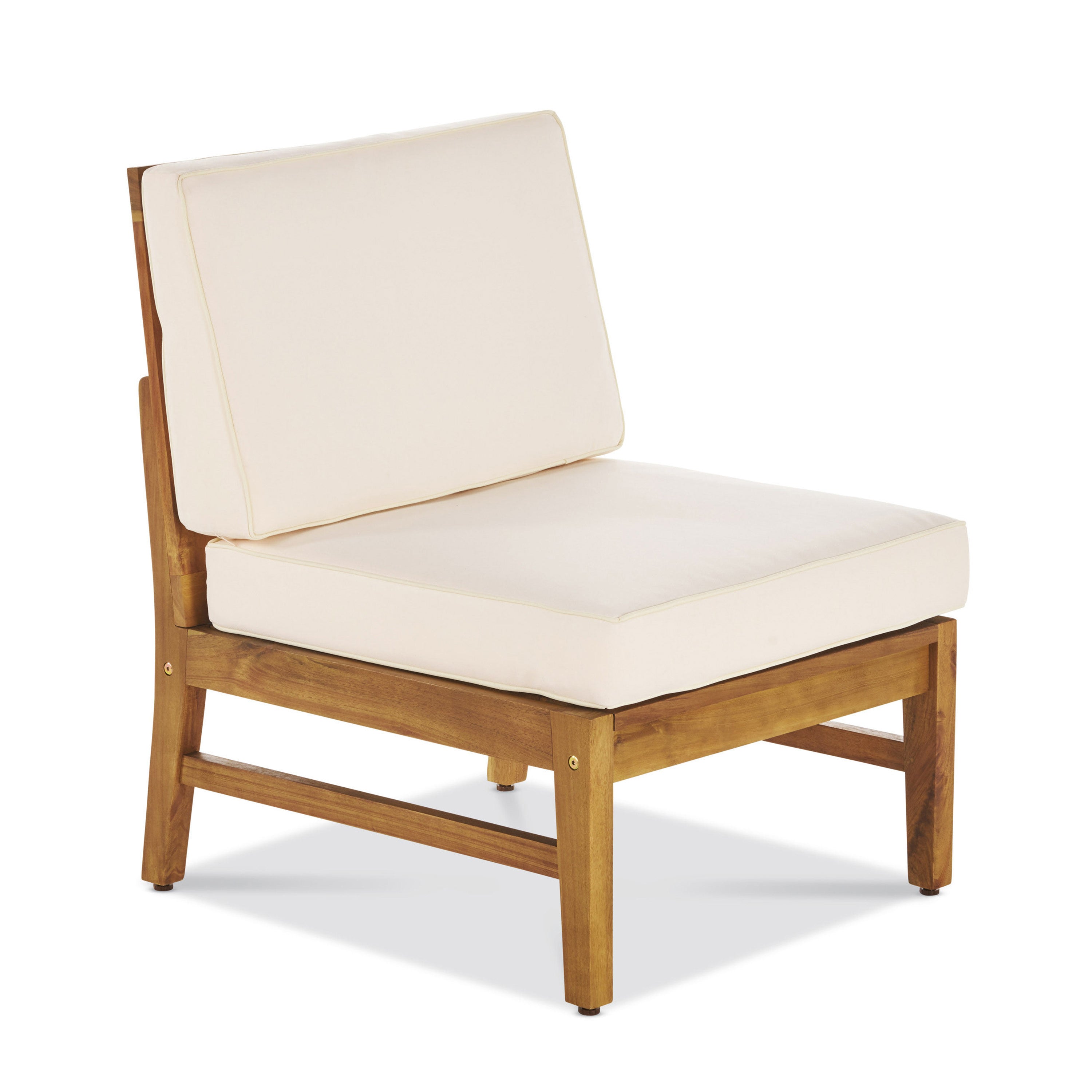 Perla Outdoor Armless Accent Chair