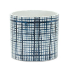 Criss Cross Pattern Planter, Set of 2
