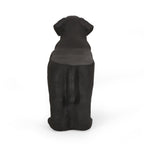 Mandy Outdoor Lab Dog Garden Statue