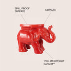 Elephant Ceramic Garden Stool