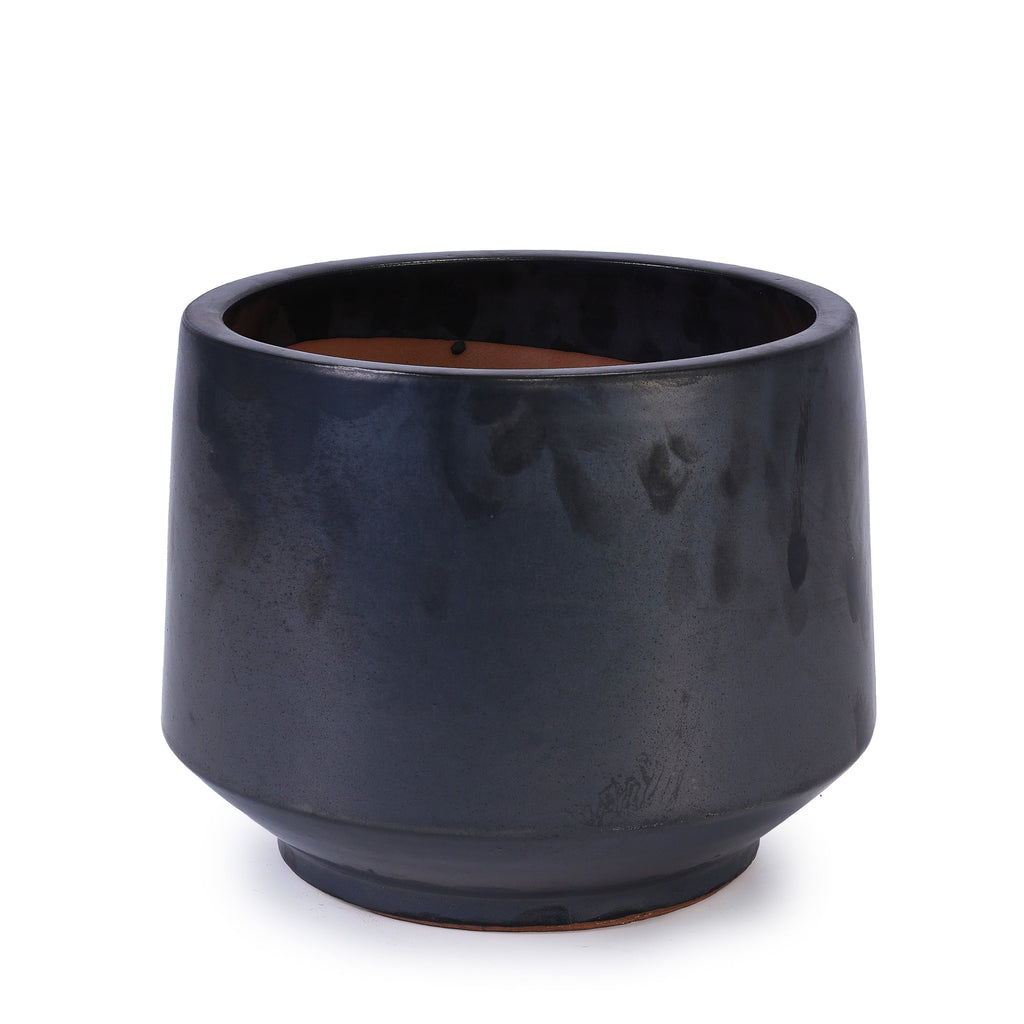 Solano Handmade Glazed Ceramic Planter, Set of 3