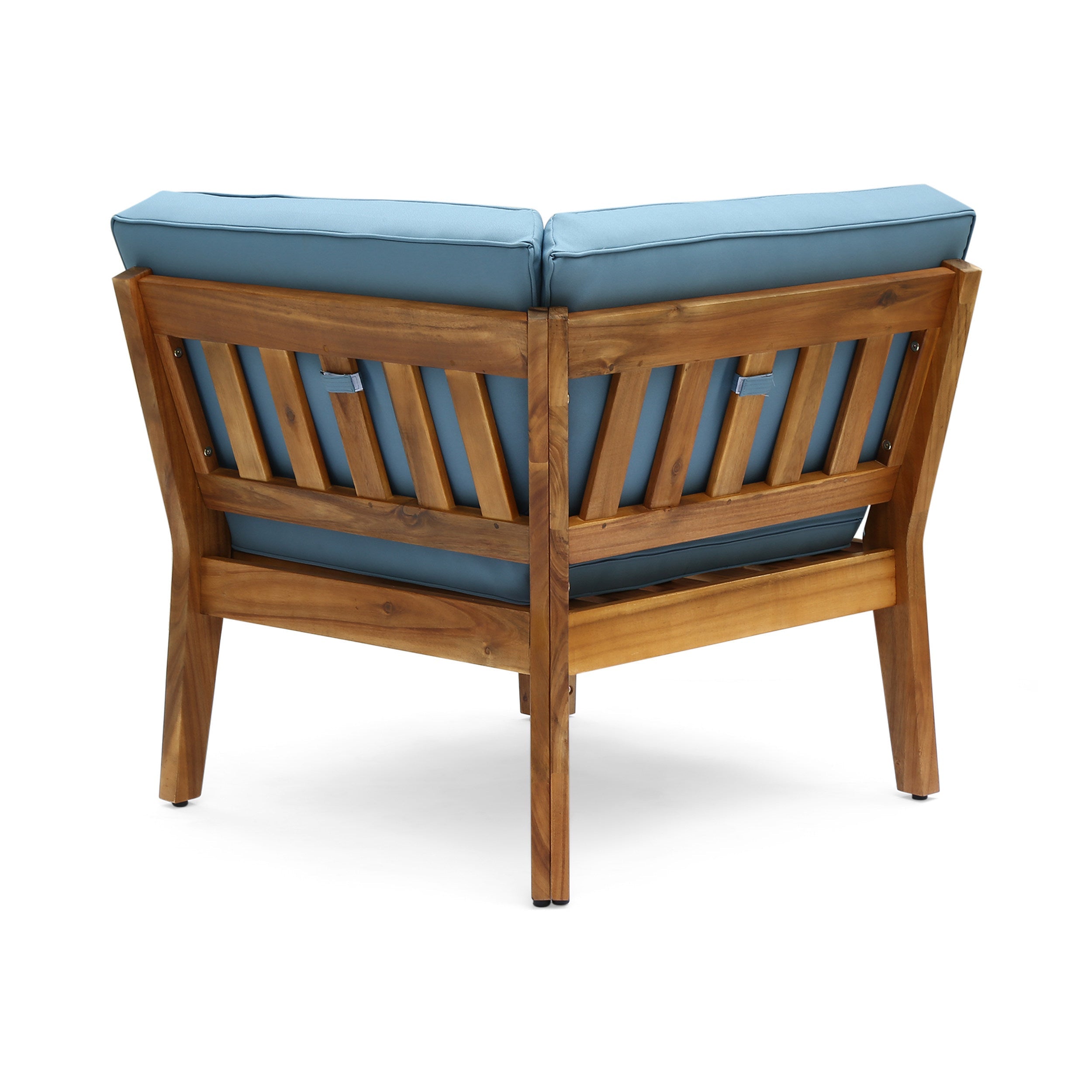 Grenada 5 Seater Acacia Wood Armless Sectional