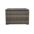 Fully Assembled Outdoor Storage End Table