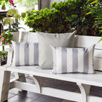 Horizon Stripe Outdoor Lumbar Pillow