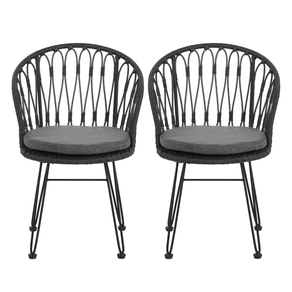 Tavon Outdoor Chair, Set of 2