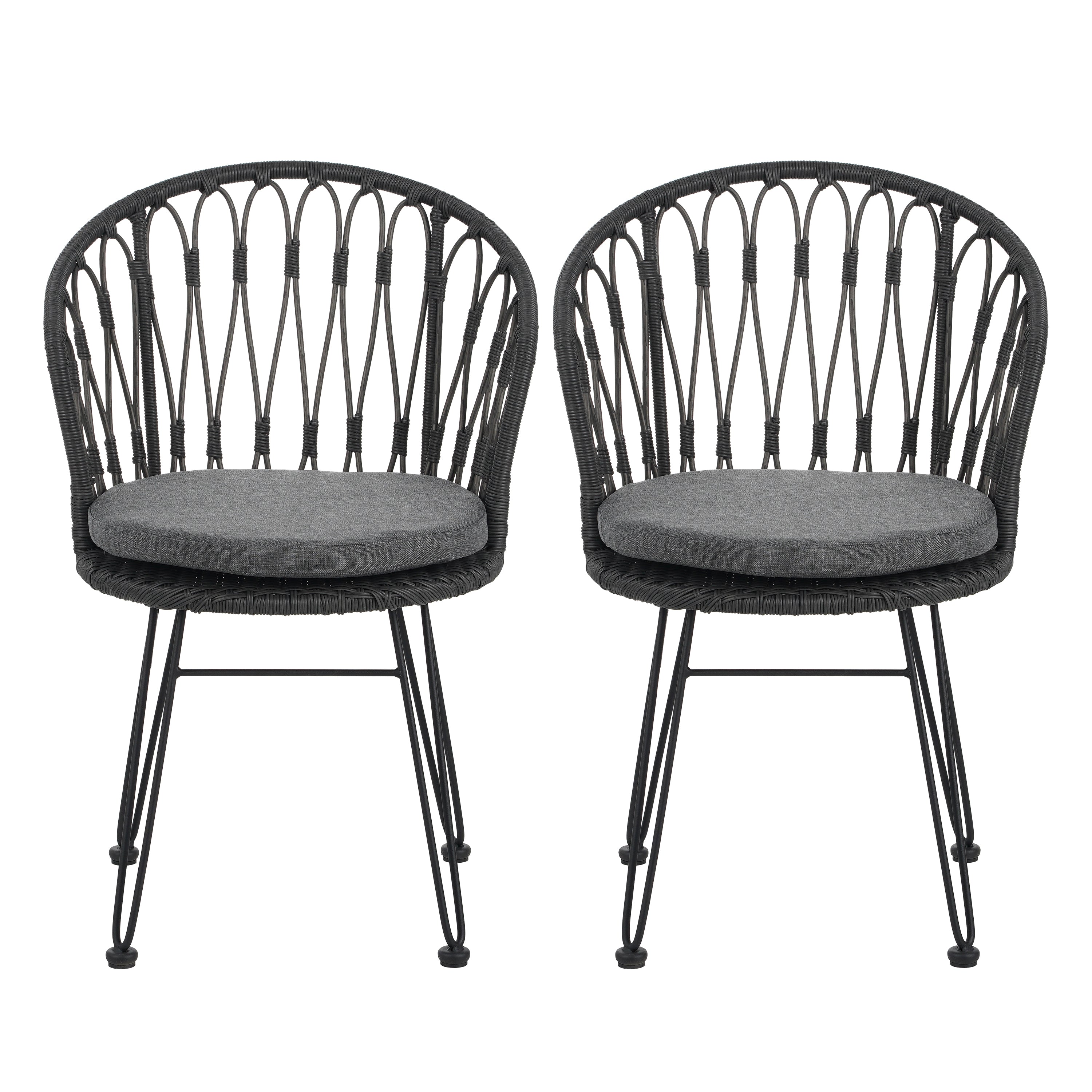 Tavon Outdoor Chair, Set of 2