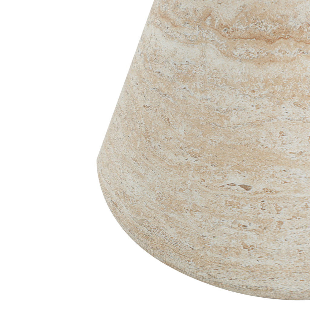 Hourglass Outdoor Lightweight Side Table