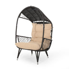 Doris Outdoor Wicker Standing Basket Chair