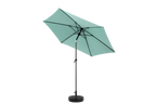 9' Outdoor Patio Umbrella Outdoor Table Umbrella with Push Button Tilt and Crank, Base Not Included
