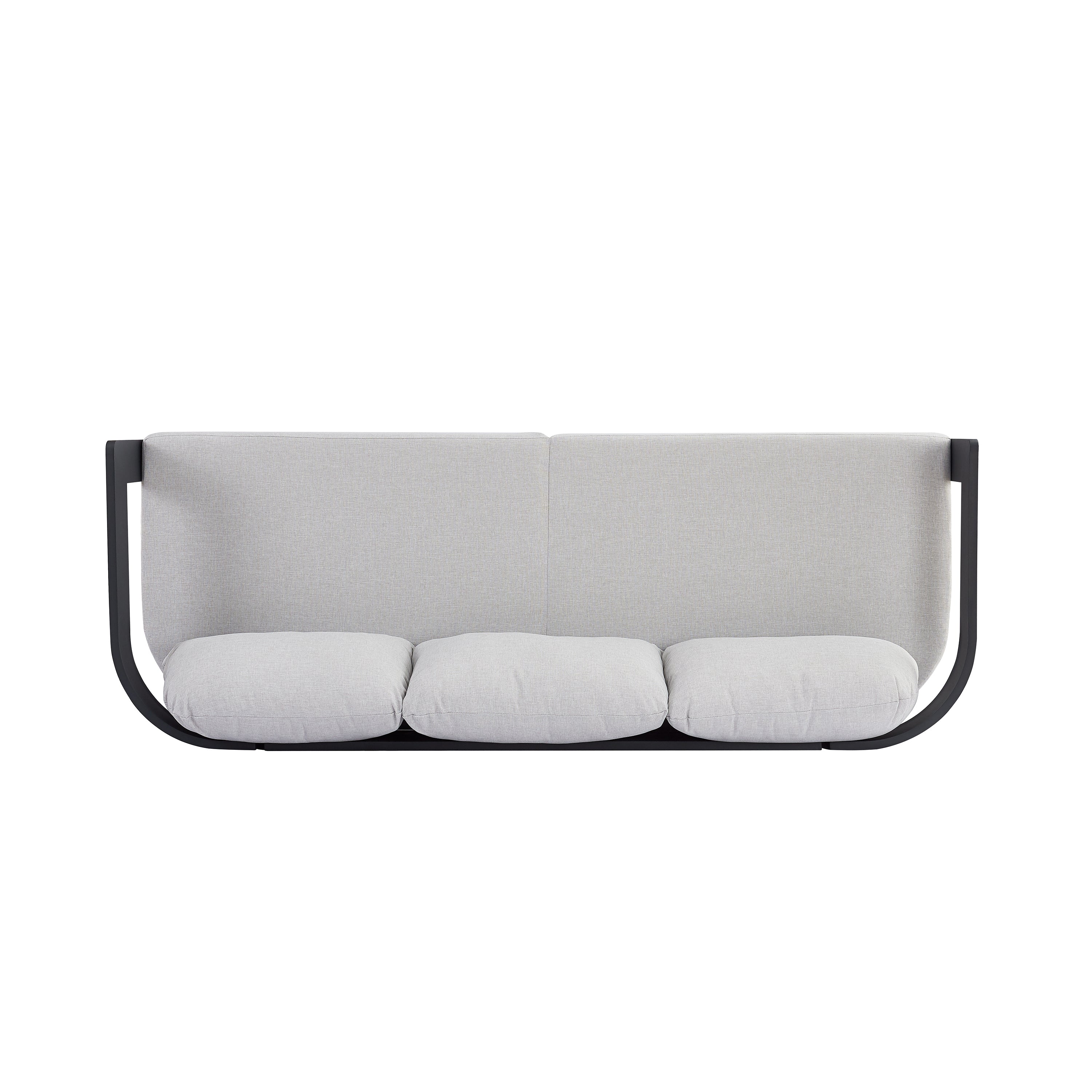 Elko Outdoor Patio Aluminum 3 Seater Sofa
