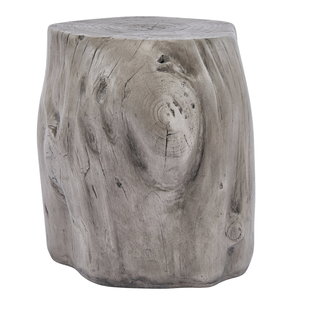 Tree Stump Outdoor Side Table