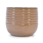 Calan Handmade Glazed Ceramic Planter, Set of 3