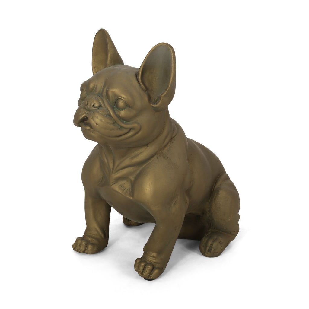 Louise Outdoor French Bulldog Garden Statue