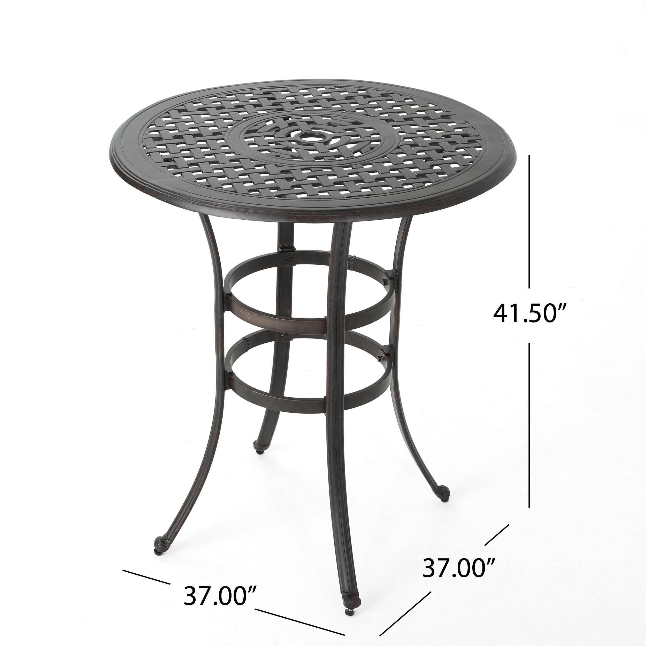 Montego Cast Aluminium Bar Table