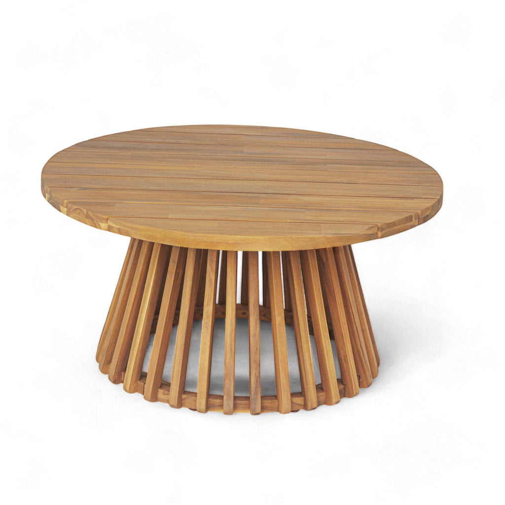Tidewell Outdoor Acacia Wood Coffee Table