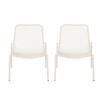 Kincaid Stackable Iron Chairs, Set of 2