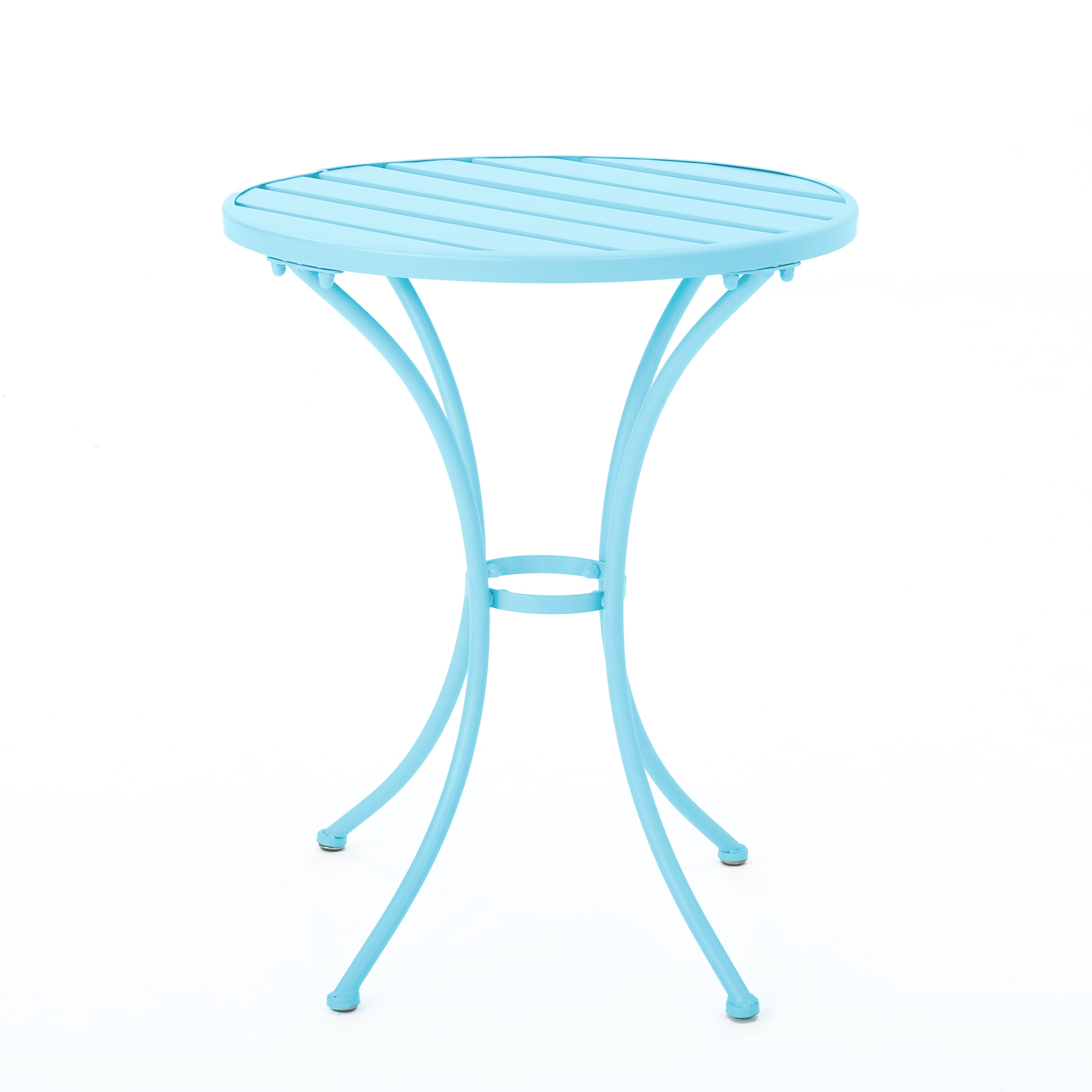 Colman 3-Piece Iron Bistro Set with Table and 2 Chairs