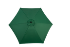 9' Outdoor Patio Umbrella Outdoor Table Umbrella with Push Button Tilt and Crank, Base Not Included
