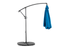 10' Offset Hanging Market Patio Umbrella w/Easy Tilt Adjustment, Base Not Included