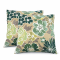 Magpie 18x18 Waterproof & Fade-Resistant Outdoor Throw Pillows, Set of 2