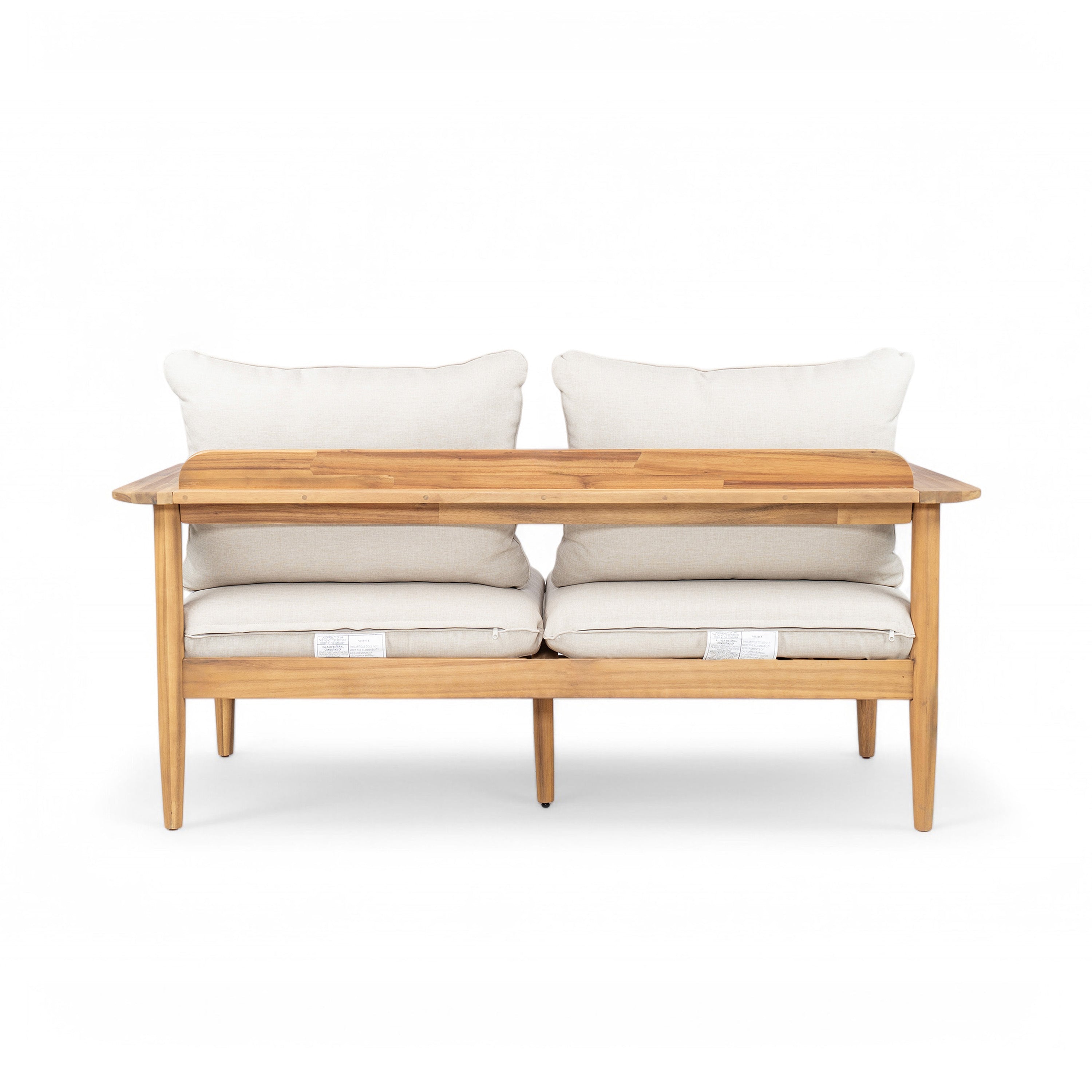 Terassi Outdoor Acacia Wood Loveseat