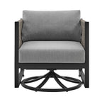 Mareike Outdoor Patio Swivel Glider Lounge Chair