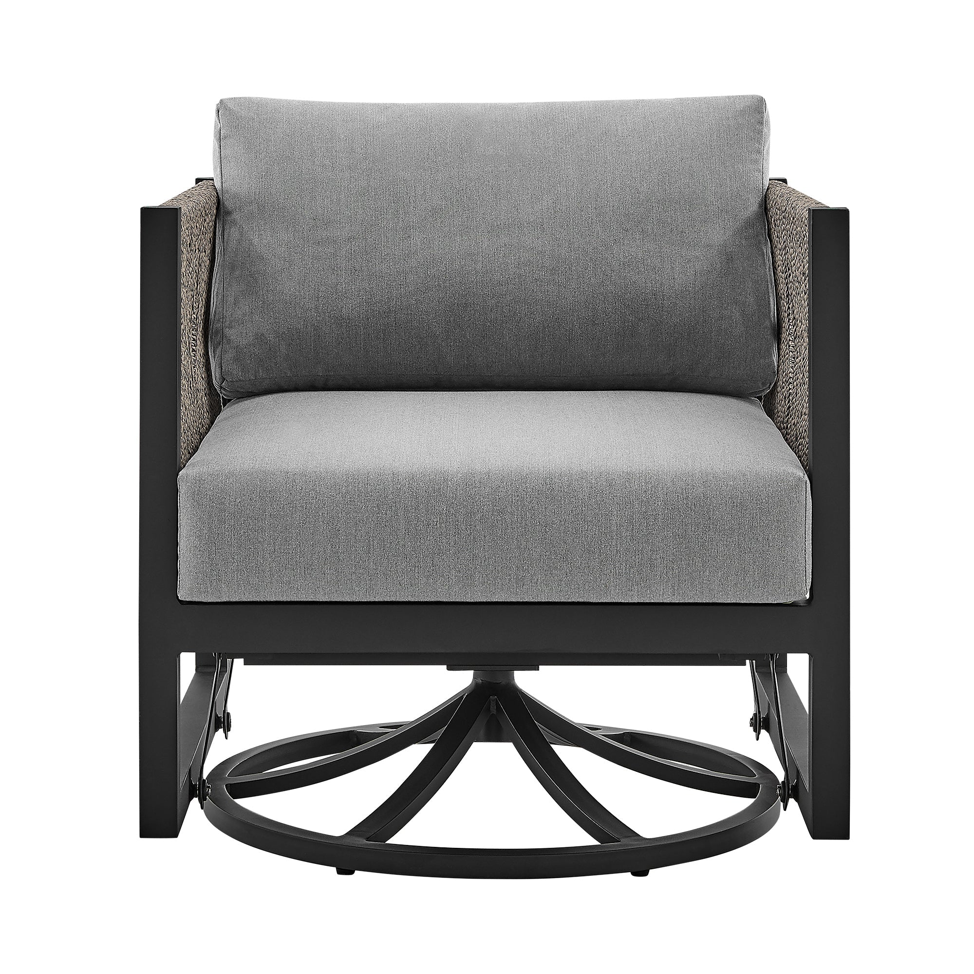 Mareike Outdoor Patio Swivel Glider Lounge Chair