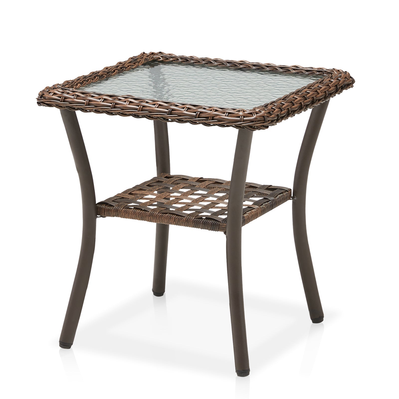 Marlowe Wicker Outdoor Side Table