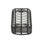 Sawtelle Outdoor Wicker Barstools, Set of 2