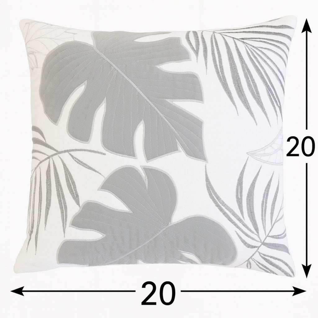 Monstera 20x20 Outdoor Throw Pillow