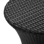 Thrive Hourglass Rattan Outdoor Side Table