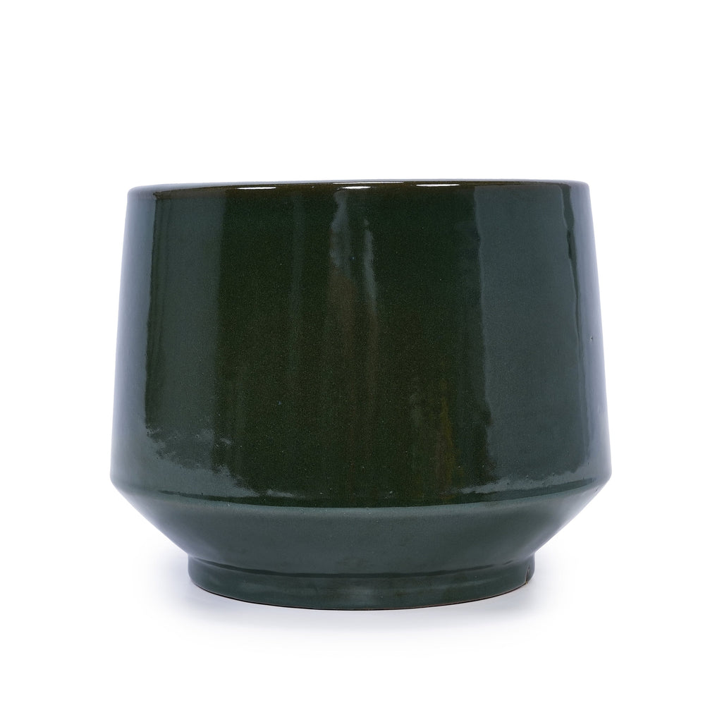 Solano Handmade Glazed Ceramic Planter, Set of 3