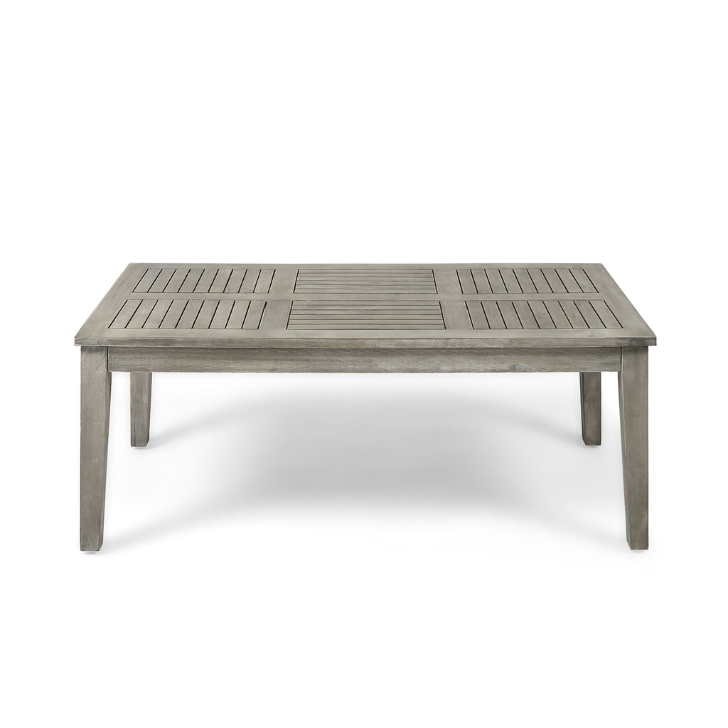Hampton Rectangular Acacia Outdoor Coffee Table