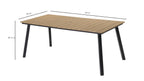 Maristella Outdoor Folding Dining Table for 4-8